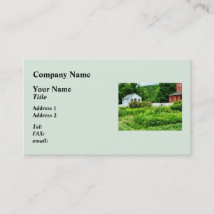 Bauerngarten Visitenkarte