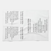 Bauernhaus 1920er Jahre einfach leben Geschirrtuch (Horizontal)