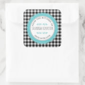 Bauernhaus aus der Küche Persönlicher Aufkleber (Tasche)