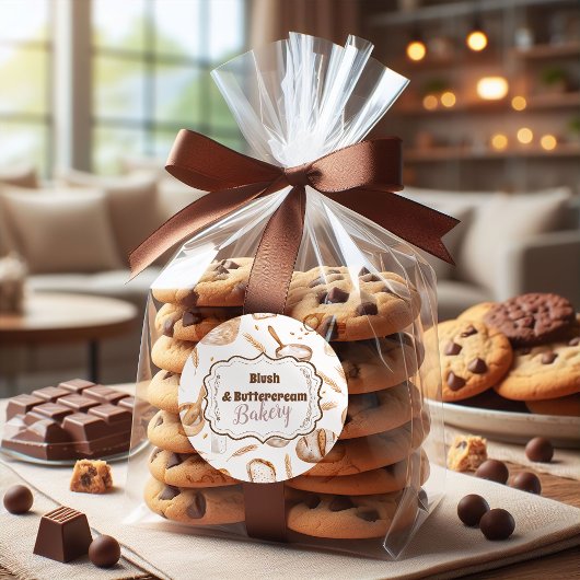 Bauernhaus-Bäckerei Runder Aufkleber