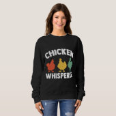 Bauernhaus Barn Chicken Whisperer Sweatshirt (Vorne ganz)