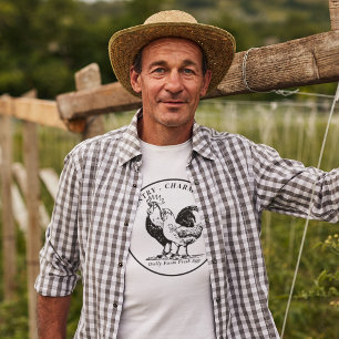 Bauernhaus Bauernhuhn Rustikales Land T-Shirt