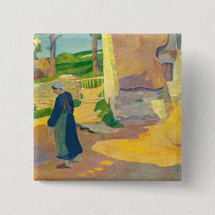 Bauernhaus bei Le Pouldu, 1890 (Öl auf Leinwand) Button