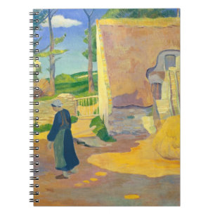 Bauernhaus bei Le Pouldu, 1890 (Öl auf Leinwand) Notizblock