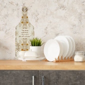 Bauernhaus Blumen individuell anpassbar Schneidebrett