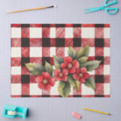 Bauernhaus Buffalo Karo Decoupage Seidenpapier (Basteln)