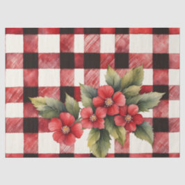 Bauernhaus Buffalo Karo Decoupage Seidenpapier