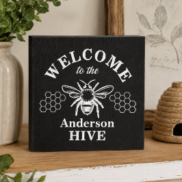 Bauernhaus Chalkboard Stil Willkommen in der Natur Holzkisten Schild