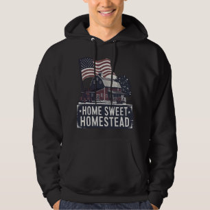 Bauernhaus-Charme: Zuhause Sweet Homestead Hoodie