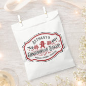Bauernhaus Chic Gingerbrot Bäckerei Geschenktütchen (Ausgeschnitten)
