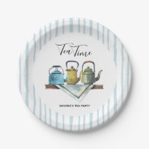 Bauernhaus Dekoration Vintag Tee Töpfe Wasserfarbe