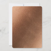 Bauernhaus Fresh Rustic Chic Bridal Brunch Dusche Einladung (Rückseite)