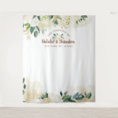 Bauernhaus Fresh Rustic Chic Foto Stand Hintergrun Wandteppich (Vorderseite)