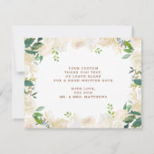 Bauernhaus Fresh Rustic Country Liebe und danke (Rückseite)