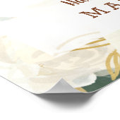 Bauernhaus Fresh Rustic Liebe ist süße Hochzeitsze Poster (Ecke)