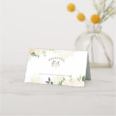 Bauernhaus Frische, rustikal reservierte Hochzeit Platzkarte (Vorderseite)