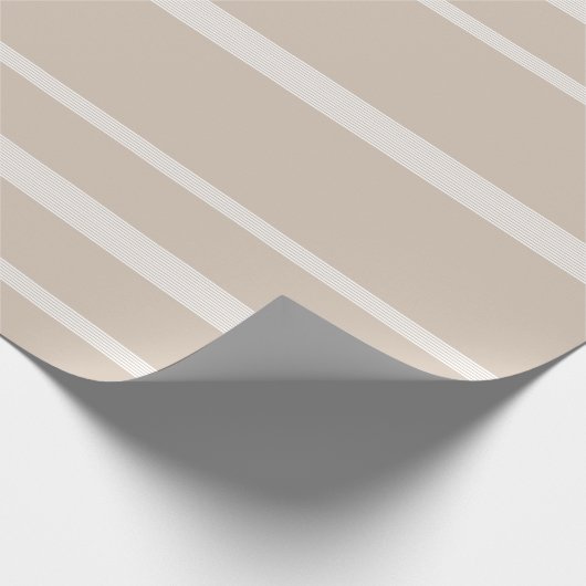 Bauernhaus-gestreiftes Geschenkpapier (Ecke)