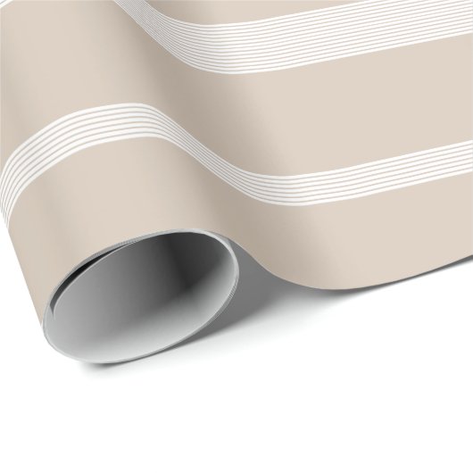 Bauernhaus-gestreiftes Geschenkpapier (Rolleneckpunkt)