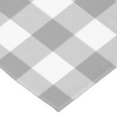 Bauernhaus Gray Buffalo Karo Kariert Rustikal Tischdecke (Schrägansicht)