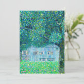 Bauernhaus Gustav Klimt in Oberösterreich Einladung (Stehend Vorderseite)