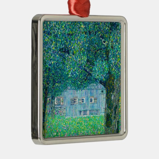 Bauernhaus Gustav Klimt in Oberösterreich Ornament Aus Metall (Rechts)