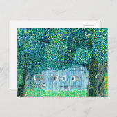 Bauernhaus Gustav Klimt in Oberösterreich Postkarte (Vorne/Hinten)