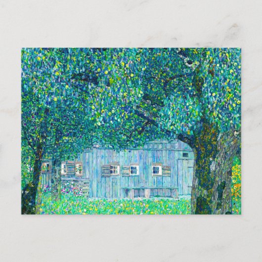 Bauernhaus Gustav Klimt in Oberösterreich Postkarte (Vorderseite)