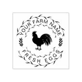 Bauernhaus Hen | Farm - oder Hühnercoop Personalis Gummistempel (Prägung)