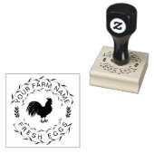 Bauernhaus Hen | Farm - oder Hühnercoop Personalis Gummistempel (Stempel)