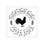 Bauernhaus Hen | Farm - oder Hühnercoop Personalis Gummistempel (Prägung)