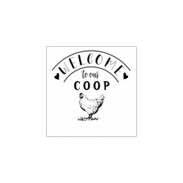 Bauernhaus Hen | Personalisierte Briefmarke Gummistempel