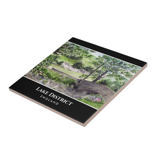 Bauernhaus in der Nähe von Thirlmere Lake District Fliese (Seite)