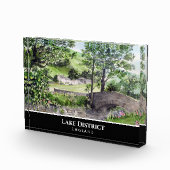 Bauernhaus in der Nähe von Thirlmere Lake District Fotoblock (Rechts)