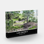 Bauernhaus in der Nähe von Thirlmere Lake District Fotoblock (Links)