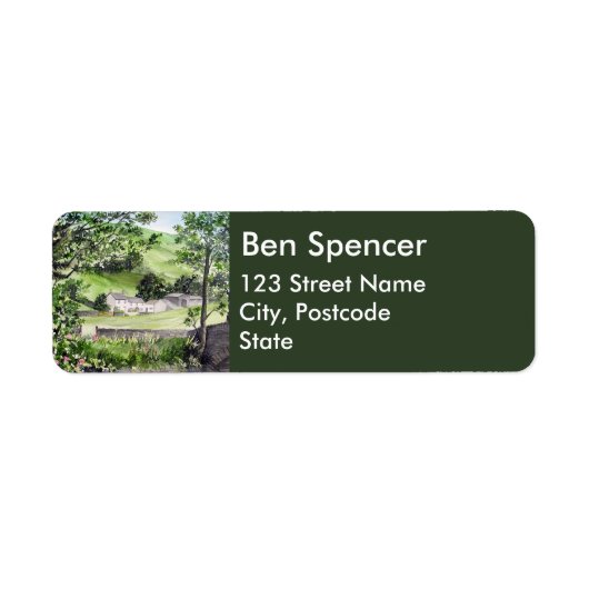 Bauernhaus in der Nähe von Thirlmere Painting Wedd (Vorne)