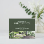 Bauernhaus in der Nähe von Thirlmere Wedding Save Ankündigungspostkarte (Stehend Vorderseite)