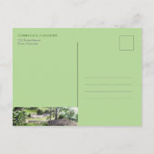 Bauernhaus in der Nähe von Thirlmere Wedding Save  Ankündigungspostkarte (Rückseite)