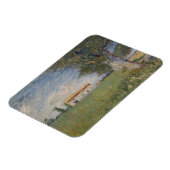 Bauernhaus in einem Wheatfield von Vincent Van Gog Magnet (Linke Seite)