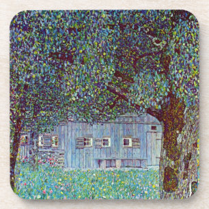 Bauernhaus in Oberösterreich bei Gustav Klimt Getränkeuntersetzer