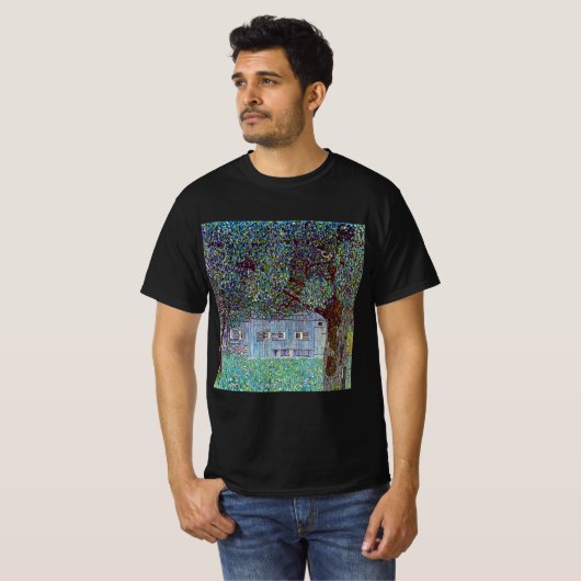Bauernhaus in Oberösterreich bei Gustav Klimt T-Shirt (Vorne ganz)