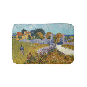 Bauernhaus in Provence (1888) von Vincent Van Gogh Badematte