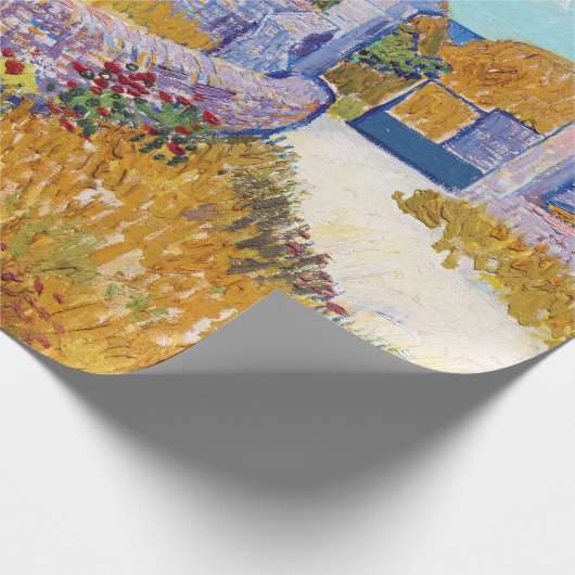 Bauernhaus in Provence, Van Gogh Geschenkpapier (Ecke)