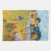 Bauernhaus in Provence, Van Gogh Geschirrtuch (Horizontal)