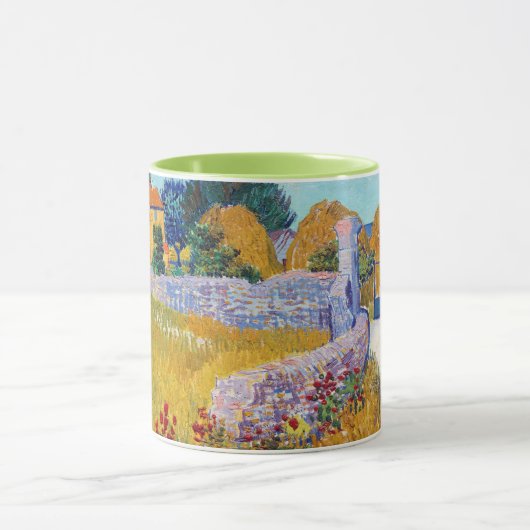 Bauernhaus in Provence, Van Gogh Tasse (Zentrum)