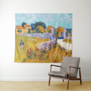 Bauernhaus in Provence, Van Gogh Wandteppich