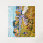 Bauernhaus in Provence, Van Gogh Wandteppich (Vorderseite)