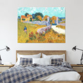 Bauernhaus in Provence von Vincent van Gogh (1888) Leinwanddruck (Insitu (Schlafzimmer))