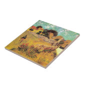 Bauernhaus in Provence von Vincent van Gogh Fliese (Seite)