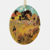 Bauernhaus in Provence von Vincent van Gogh Keramik Ornament (Rechts)