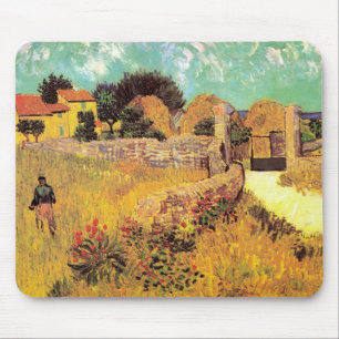 Bauernhaus in Provence von Vincent van Gogh Mousepad